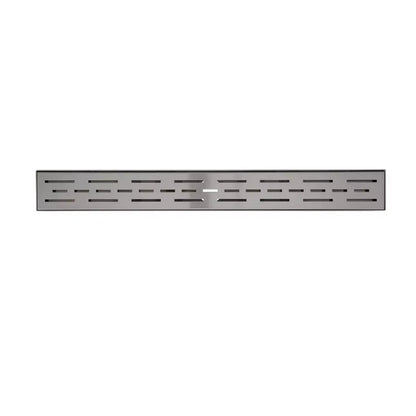 Signature Hardware - Effendi 24" Outdoor Linear Shower Drain - Brushed SS