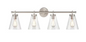 Millennium Lighting 8124-BN Aliza 4 Light 35" Wide Vanity Light