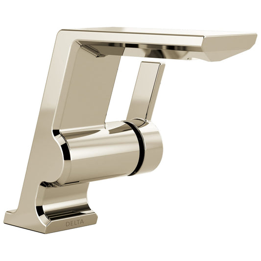 Delta Faucet 599-PN-PR-MPU-DST Pivotal Lumicoat Bathroom Faucet Polished Nickel