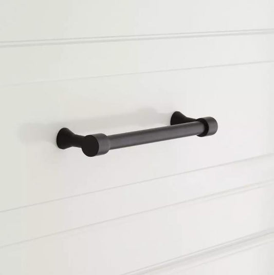 Signature Hardware SH553017BLK Strasbourg 6" C2C Cabinet Pull-Black