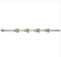 Baldwin 0383 SURFACE BOLT 24"