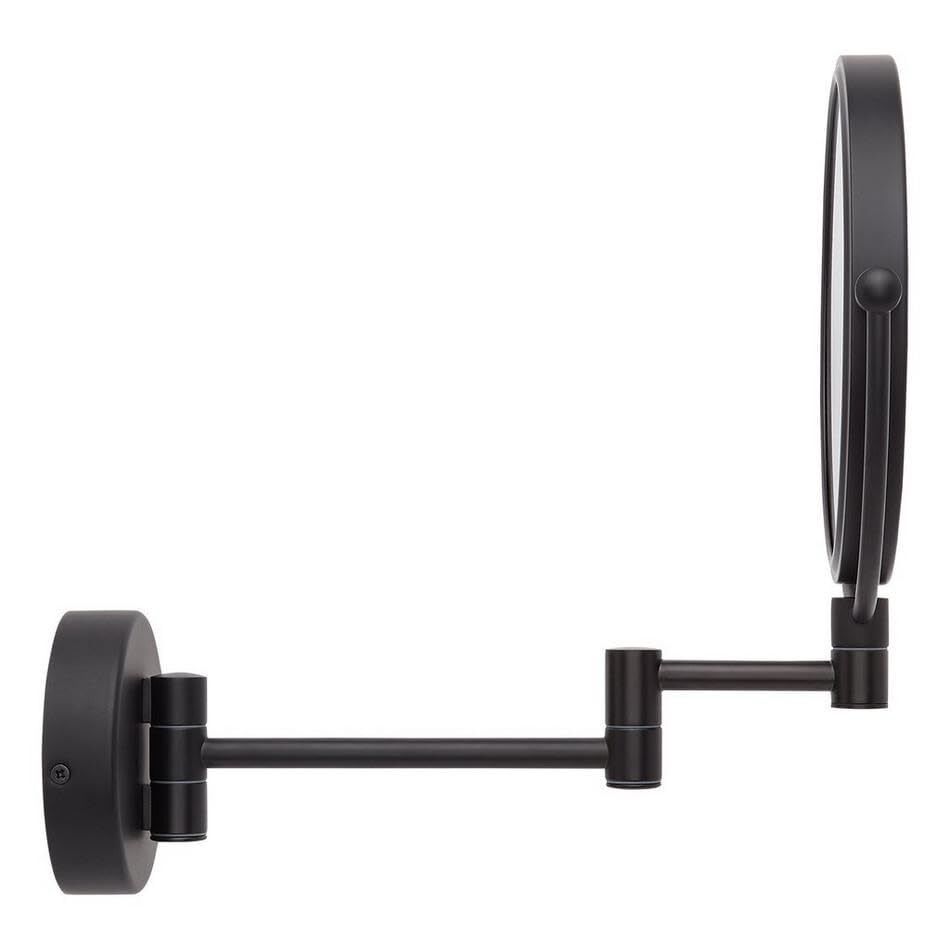 Signature Hardware SH662009BG Ramana Make Up Magnifying Mirror-Satin Black