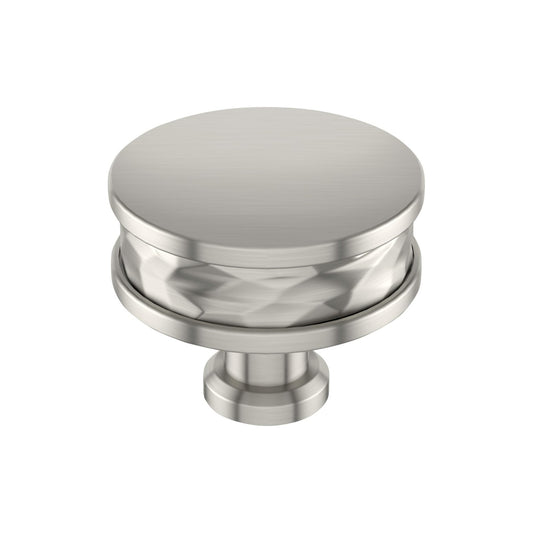 Signature Hardware SH553198SN Lazzara 1-1/2" Mushroom Cabinet Knob-Satin Nickel