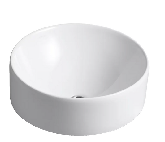 Kohler 14800-0 Vox® 16-1/2" round vessel bathroom sink