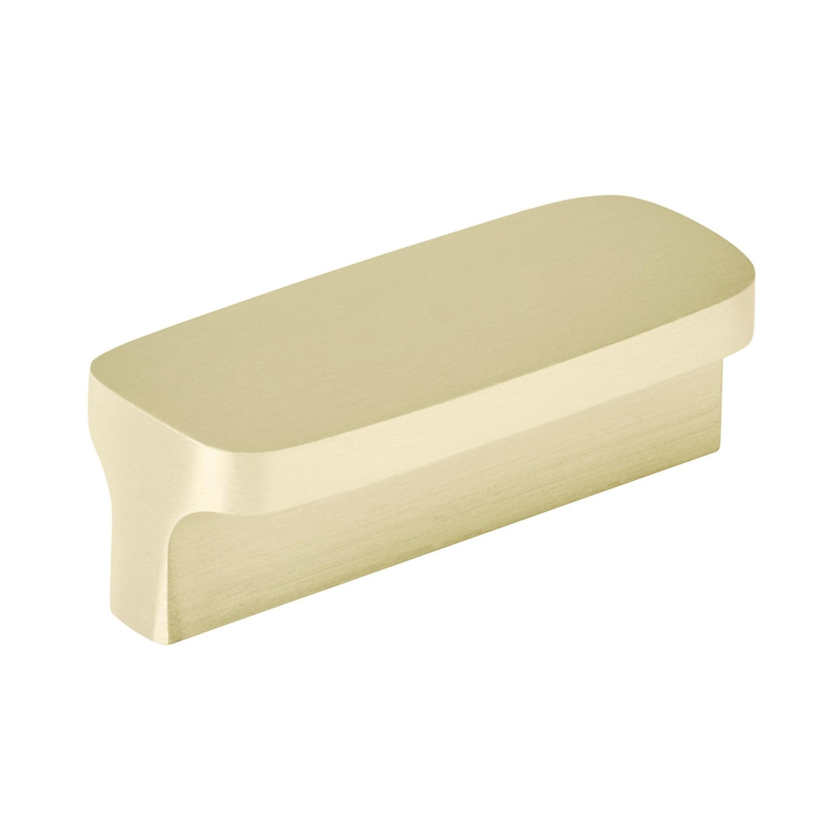 Amerock BP37251BB Hampden 2-1/2" C2C Rectangular Cabinet Pull - Matte Gold