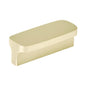 Amerock BP37251BB Hampden 2-1/2" C2C Rectangular Cabinet Pull - Matte Gold
