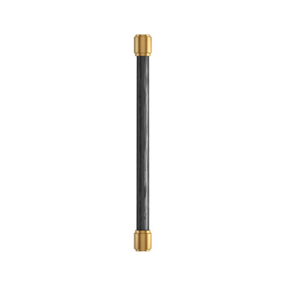 Amerock BP37540CZ Lazzara 7-9/16" C2C Hammered Bar Cabinet Pull-Champagne Bronze