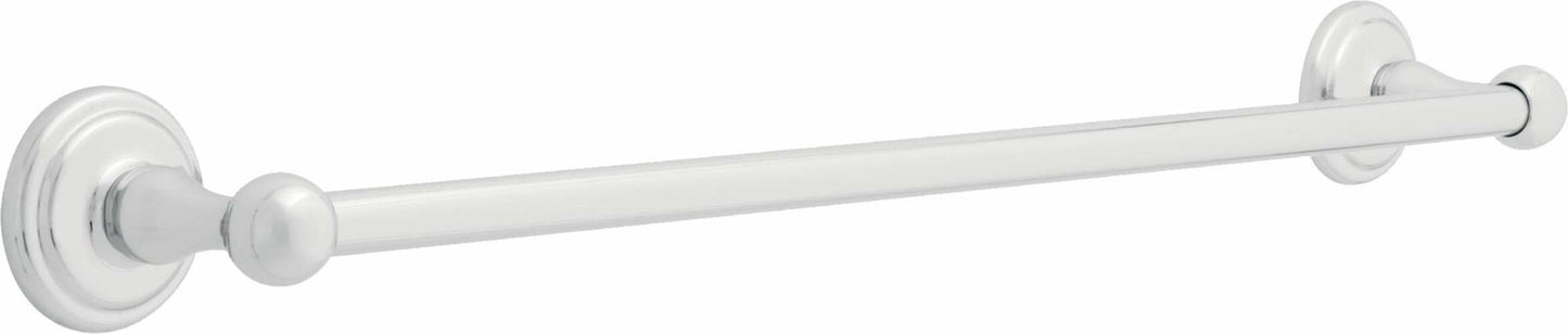 Franklin Brass Jamestown 9024PC 24" Towel Bar for Bathroom, Polished Chrome