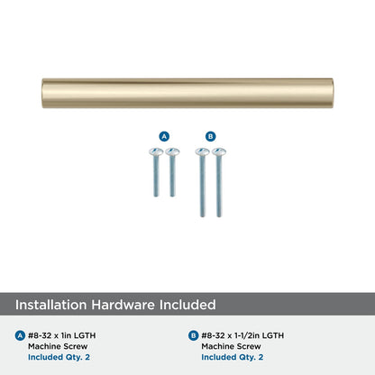 Amerock BP36912BBZ 3 3/4" Center to Center Cabinet Pull in Golden Champagne