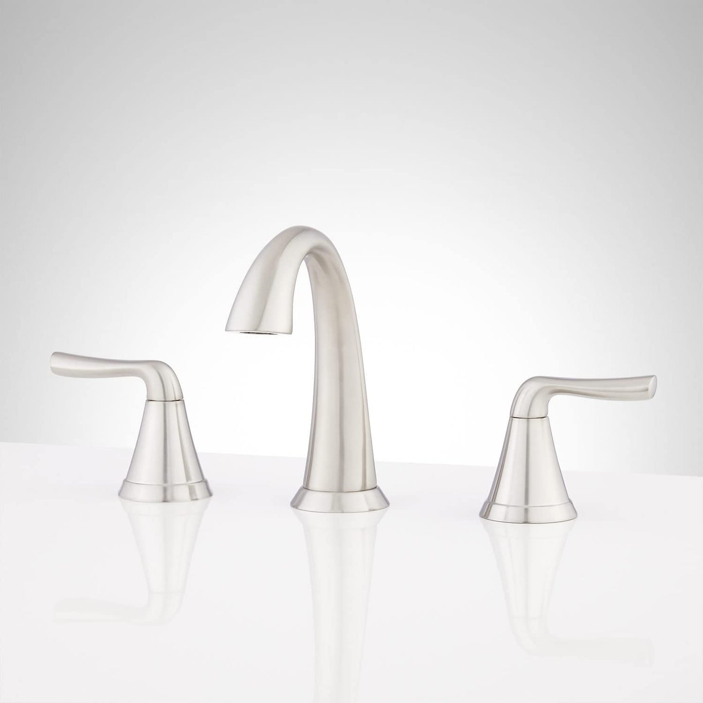 Signature Hardware SHWSCPR807ZBN Provincetown Widespread Bathroom Faucet BN