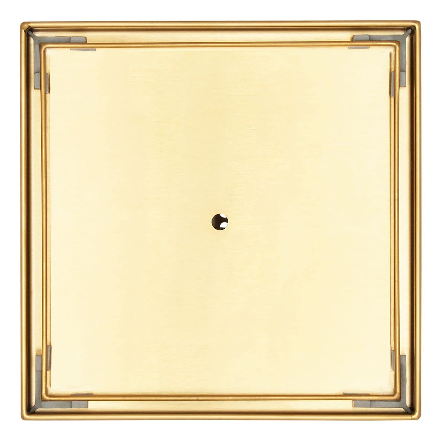 Signature Hardware SH439021 Cohen 4" Square Tile-In Shower Drain - Matte Black