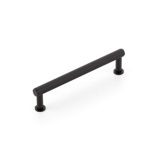 Schaub Pub House Collection 5 in. (127mm) Knurled Pull, Matte Black - 5005-MB