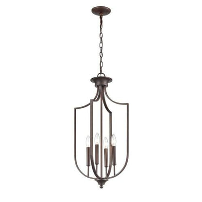 Millennium Lighting 9836-RBZ 4 Light Pendant Rubbed Bronze