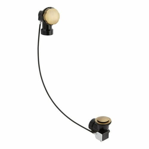 Signature Hardware 485528 ABS Cable Drain & Overflow for 17-22  Deep Alcove Tubs