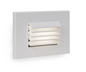 WAC Lighting LED 5" Wide Horizontal LED Step & Wall Light with Clear Lens-White