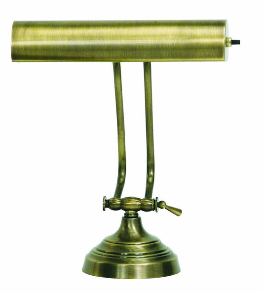 House Of Troy AP10-21-71 Advent Collection 10-1/2-Inch Desk Lamp, Antique Brass