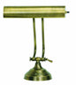 House Of Troy AP10-21-71 Advent Collection 10-1/2-Inch Desk Lamp, Antique Brass