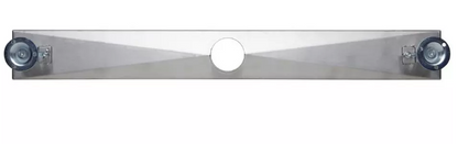 Signature Hardware 24" Carmen Linear Shower Drain- Polished Stainless Steel