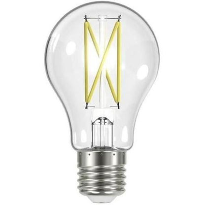 SATCO S12414 8W 120V LED Bulb A19 E26 Base 2700K Dimmable (1 Pack)