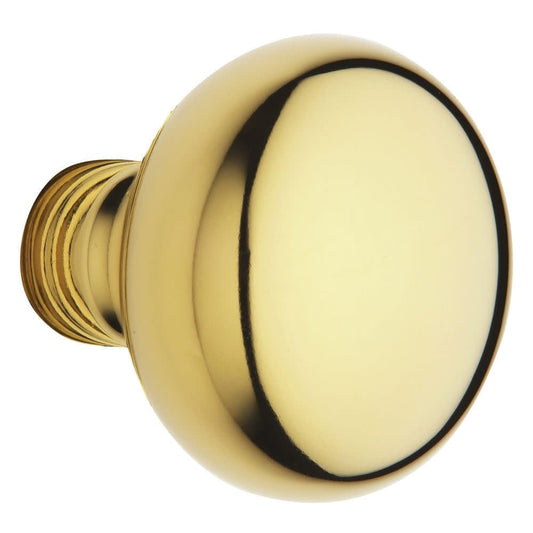 Baldwin Hardware 5000.031.IMR Classic Knob Indoor Door Handle-Polished Brass