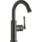 Elkay Explore LKEC2012AS Single Hole Bar Faucet Forward Only Lever Handle-Black