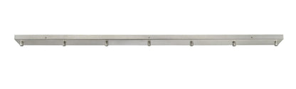 Z-Lite CP5407L-MB Accessory 7 Light Rect Ceiling Plate Matte Black