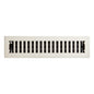 Signature HW SH551466BN Modern Steel Floor Register-2-1/4"x12"-Brushed Nickel