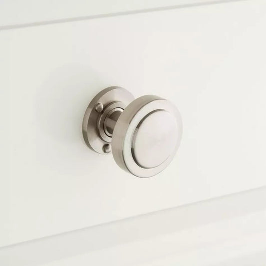 Signature Hardware - Patson Cabinet Knob - Brushed Nickel