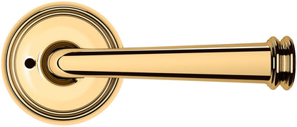Baldwin 5116.044.PRIV Privacy Door Lever Set w/Rose - Lifetime Satin Brass