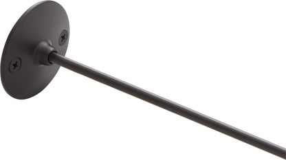 Signature Hardware 466833 36" Steel Shower Rod Ceiling Support - Brushed Nickel