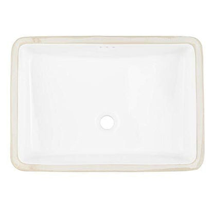 Signature Hardware 447962 Myers 23" Vitreous China Undermount Bathroom Sink