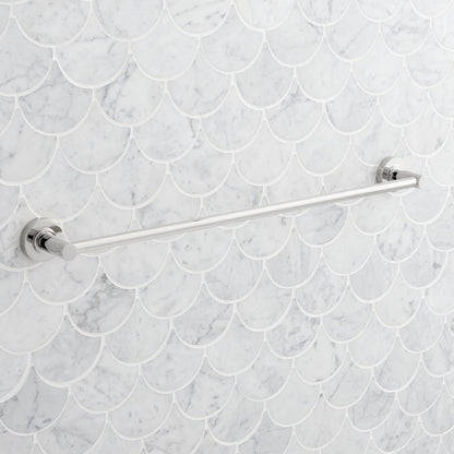 Signature Hardware SHLE24TBGM Lexia 24" Towel Bar - Gunmetal