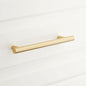 Signature Hardware EH1082.6.SBS Avignon 6" C2C Bar Cabinet Pull - Satin Brass