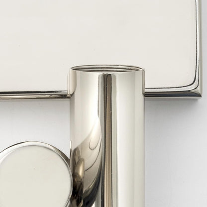 Crystorama Sconce Trenton 1 Light Polished Nickel