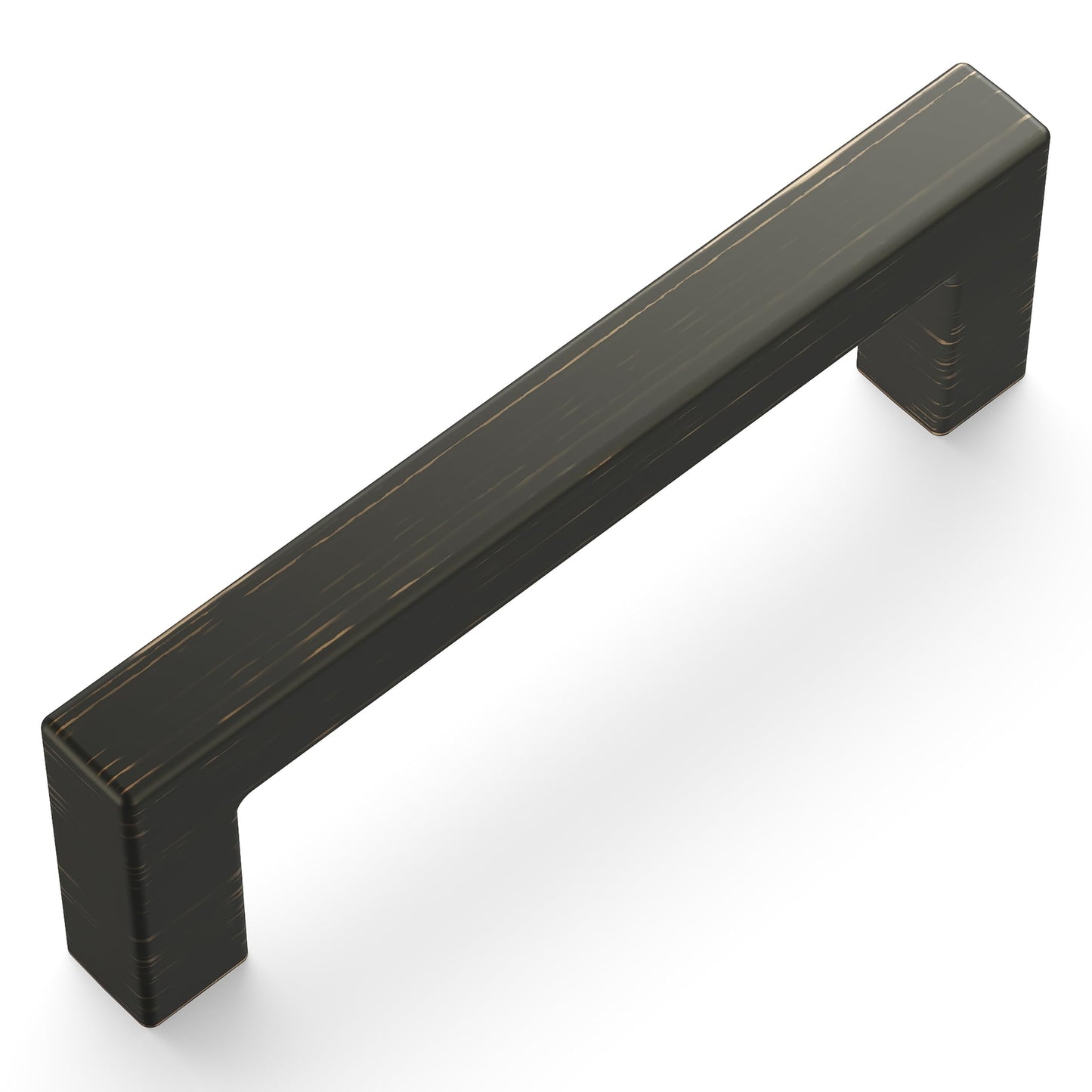 Hickory Solid Core Kitchen Cabinet Pulls, Luxury Handles, 3 Inch Hole Center