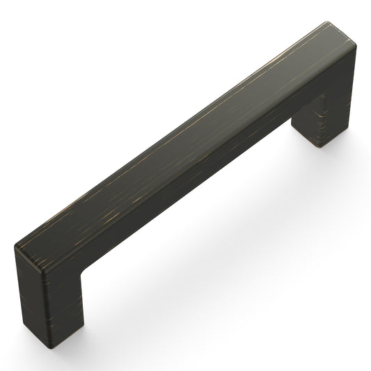 Hickory Solid Core Kitchen Cabinet Pulls, Luxury Handles, 3 Inch Hole Center
