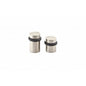 Emtek 2257US15 - 1-1/2" Cylindrical Floor Bumper Satin Nickel