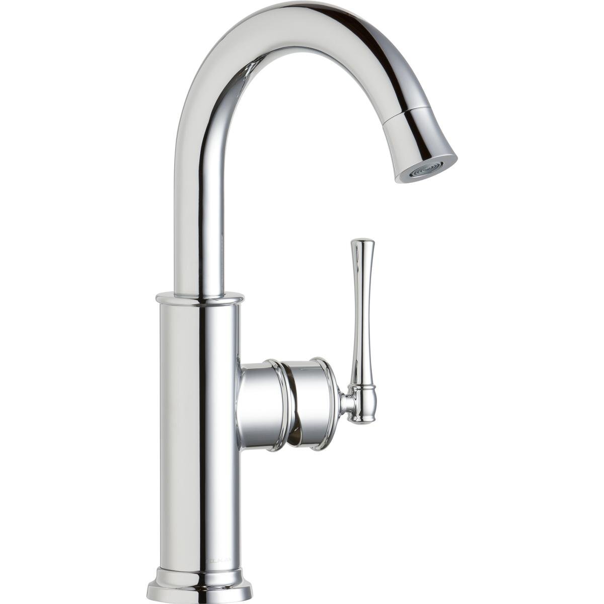 Elkay Explore LKEC2012CR Single Hole Bar Faucet Forward Only Lever Handle-Chrome