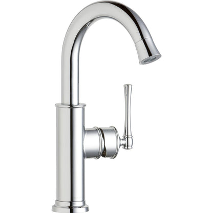 Elkay Explore LKEC2012CR Single Hole Bar Faucet Forward Only Lever Handle-Chrome