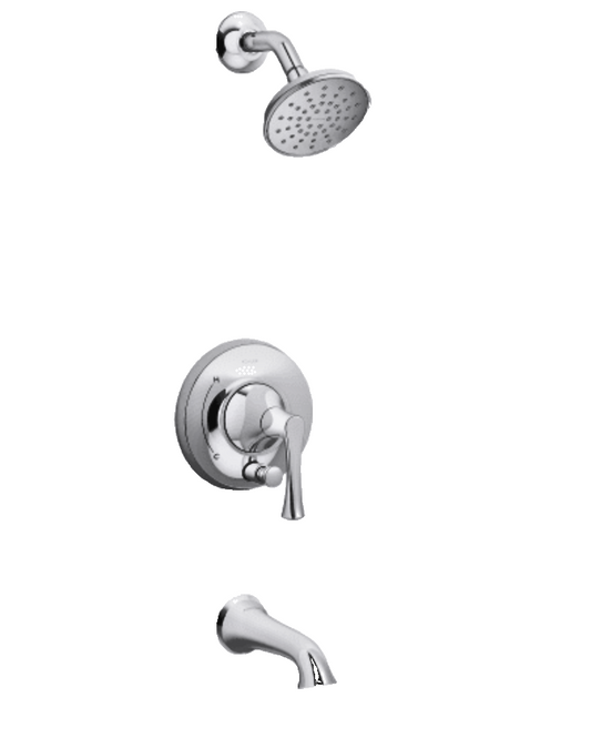 Kohler Buckley Tub and Shower Trim Package with 1.75 GPM Single Function Shower
