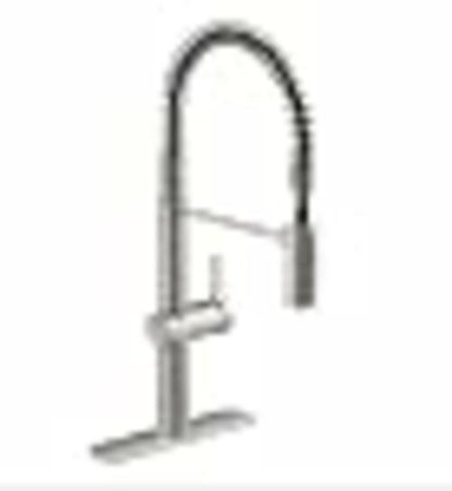 Kohler R38475-LVS Haku Pull-Down Kitchen Faucet, Stainless Finish, Sweep Spray