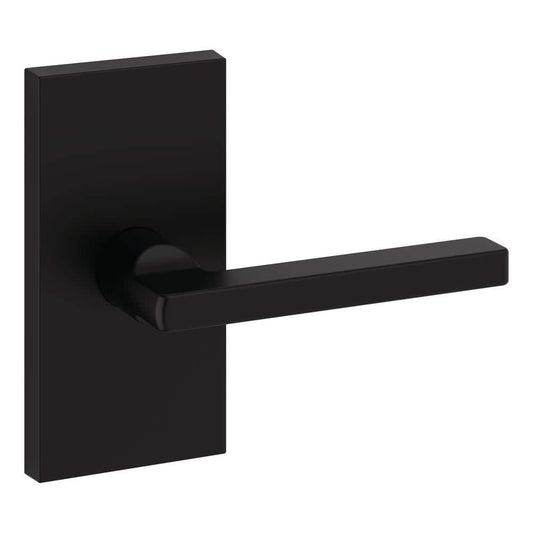 Baldwin Hd.Squ.Cfr Square Non-Turning One-Sided Dummy Door Lever - Black