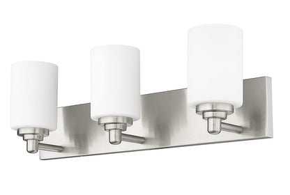 Z-Lite 3 Light Vanity 485-3V-MB, Black