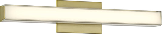 Minka Lavery 512-787-L Vantage Vanity, 1-Light 24 Watts, Ashen Brass
