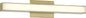 Minka Lavery 512-787-L Vantage Vanity, 1-Light 24 Watts, Ashen Brass