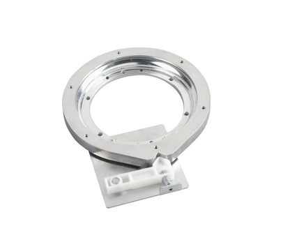 REV-A-SHELF Solid Surface Kidney-Shaped Lazy Susan for Corner Base Cabinet