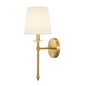 JONATHAN Y JYL9920A Olivia 6.5" 1-Light Modern Midcentury Iron Vanity Brass Gold