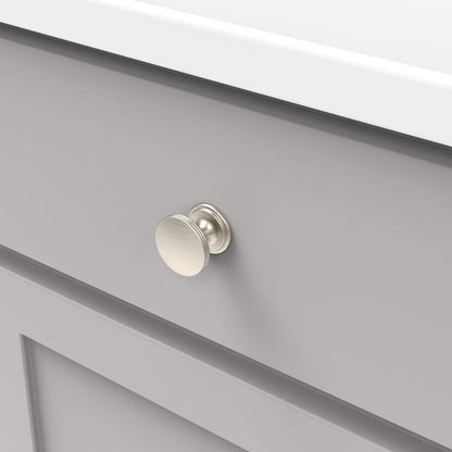 Hickory Hardware P2142-SN American Diner Transitional 1-3/8" Knob Satin Nickel