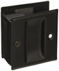 Deltana SDP25U19 2 1/2" x 2 3/4" Passage Pocket Locks - Black
