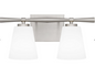 Quoizel BID8616BN - Brindley Bathroom Vanity 2-Light - Brushed Nickel